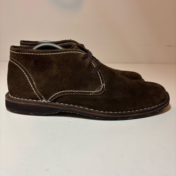 John Varvatos Men’s Hipster Brown Suede Chukka Boots Size 9 M Chelsea Boots - Picture 1 of 10